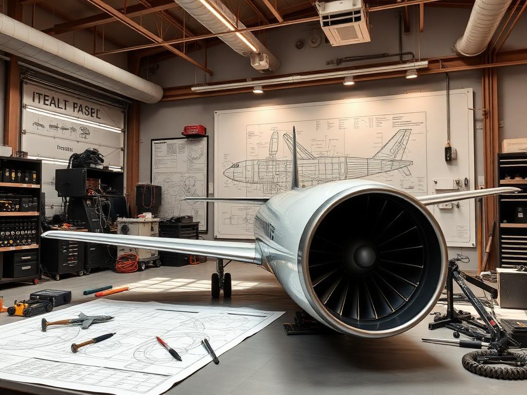 Aerospace workshop for aerospace translation services