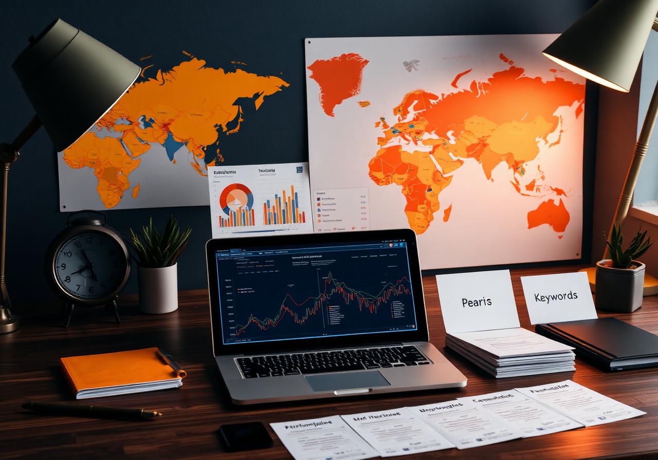 International SEO workspace for multilingual SEO translations