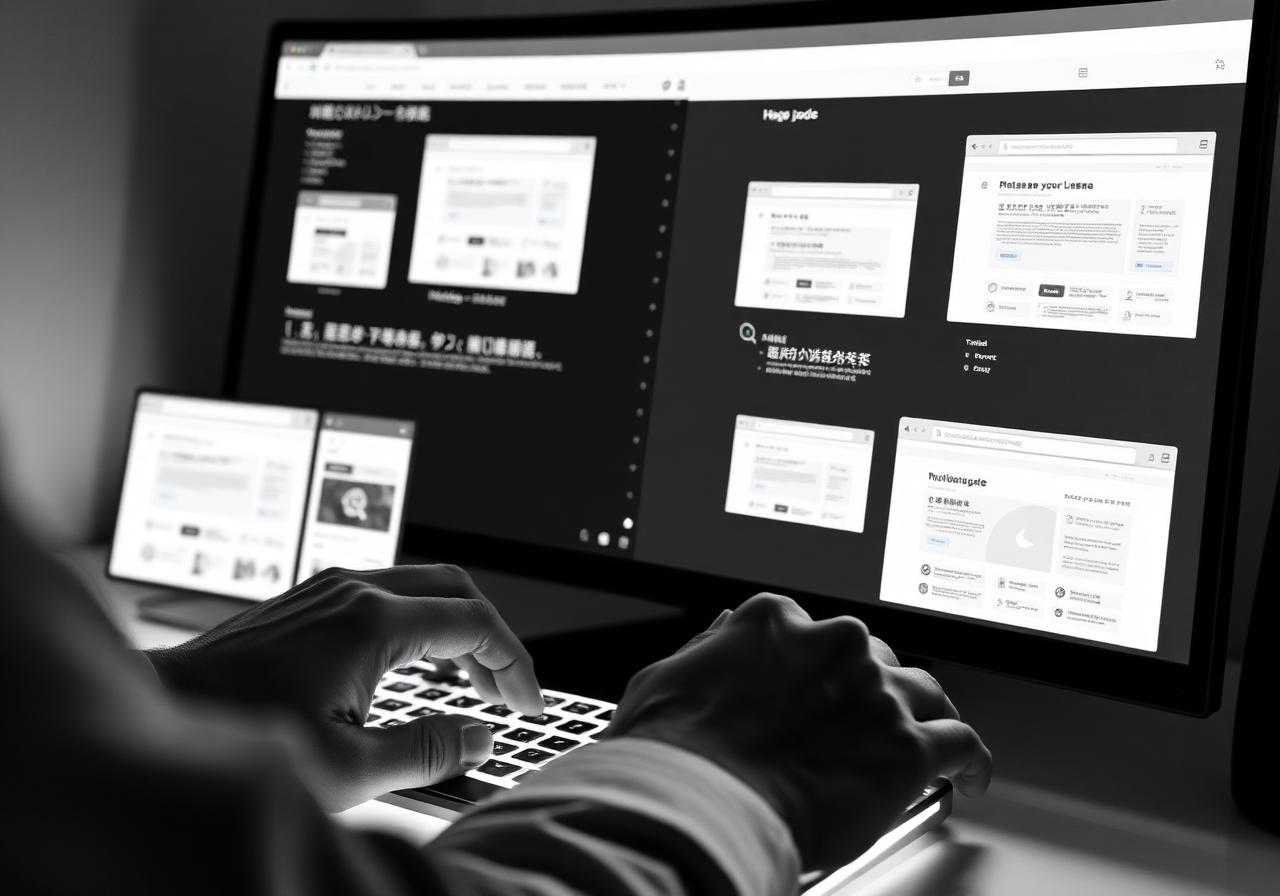 Multilingual website and online content translation on browser interfaces